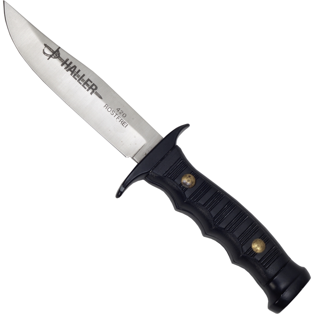 Messer mit schwarzem Griff