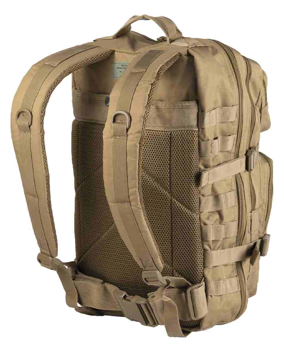 US ASSAULT PACK LG COYOTE