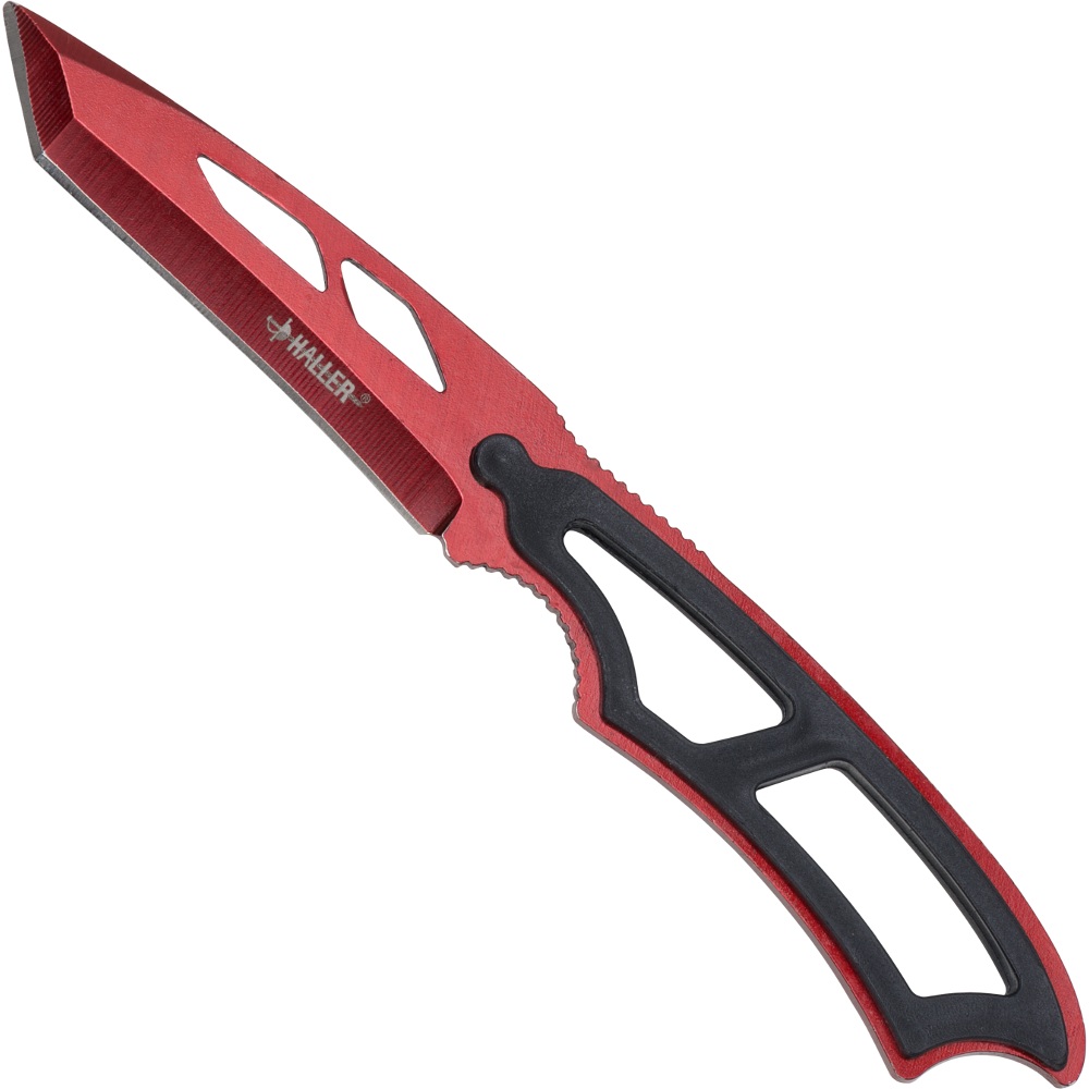 NeckKnife rot eloxierte Klinge