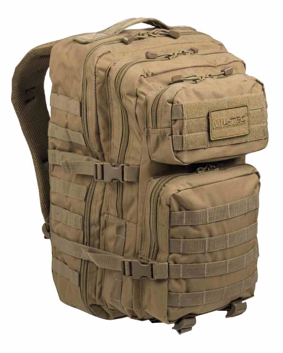 US ASSAULT PACK LG COYOTE
