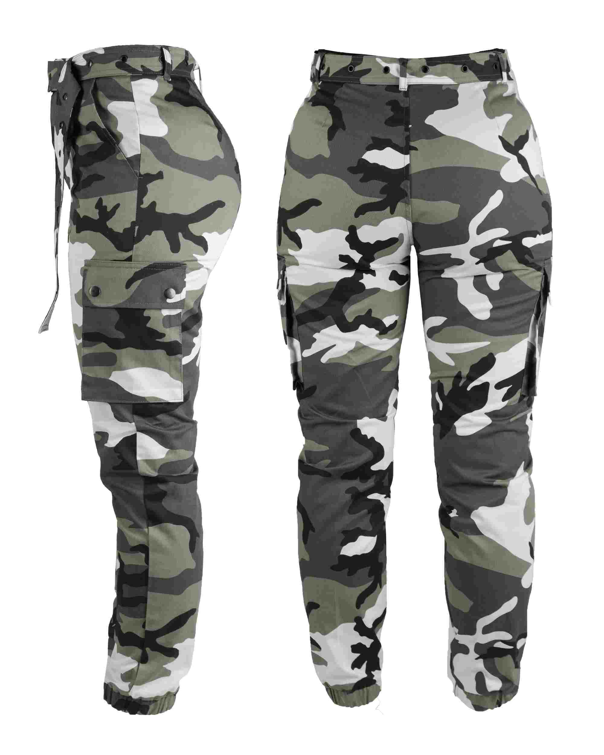 Army Pants Woman Urban