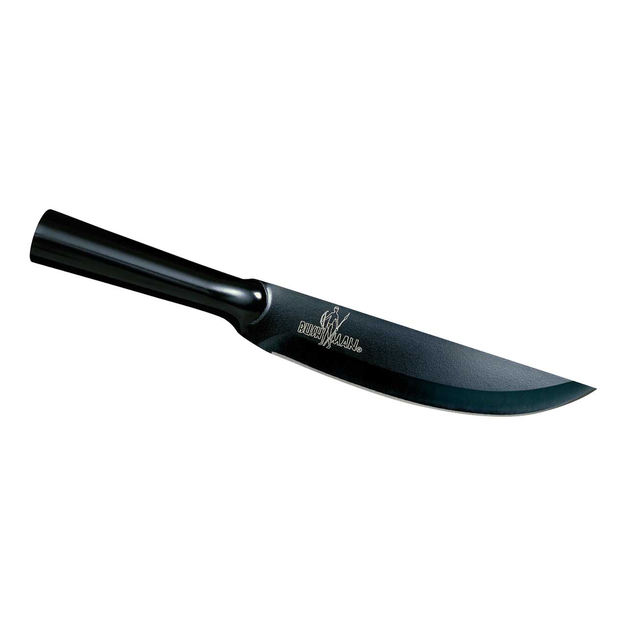 Cold Steel Messer Bushman, nicht-rostfreier HC-Stahl SK-5, Korrosionsschutz, Kunststoffscheide, Feu