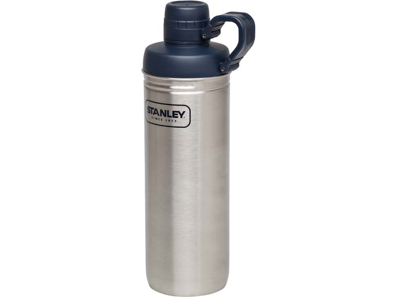 Stanley Adventure Water Bottle, Edelstahl 18/8, rostfrei,, abschraubbarer Kunststoffdeckel, kleine
