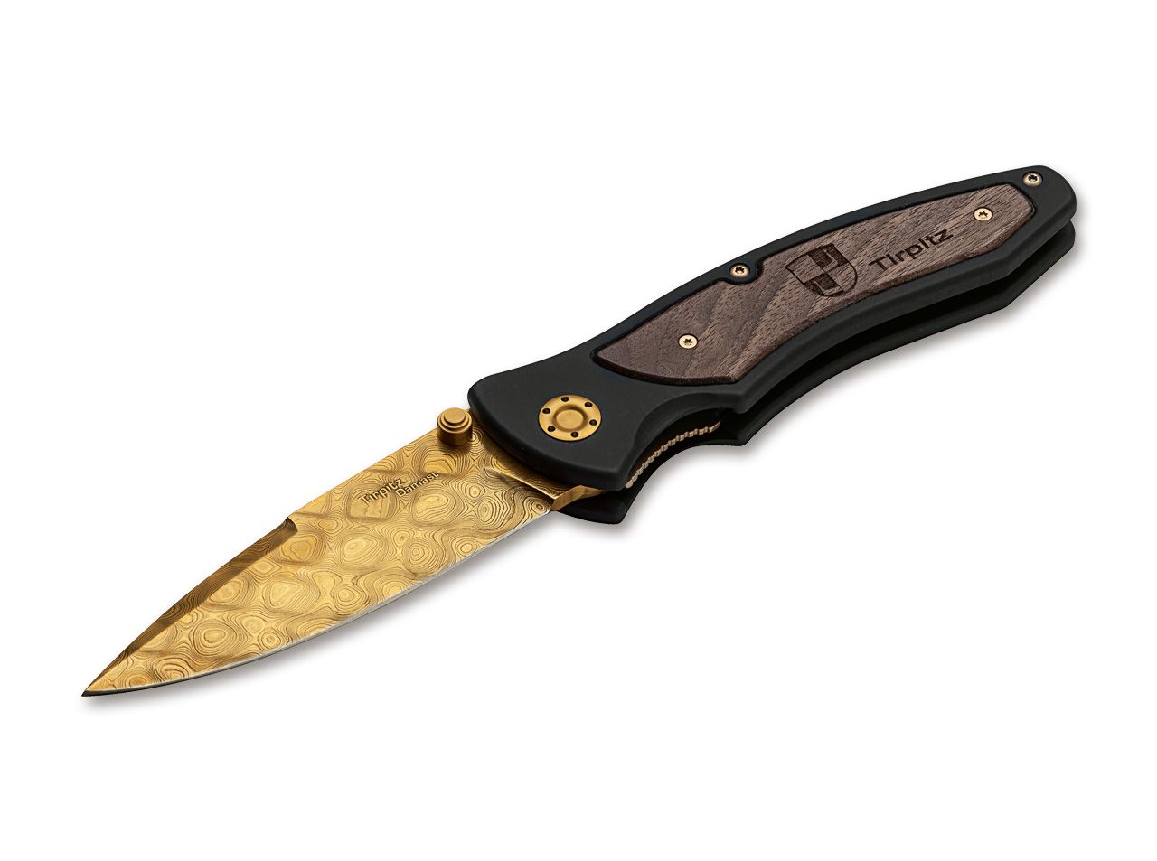 Böker Manufaktur Solingen Tirpitz-Damast Gold