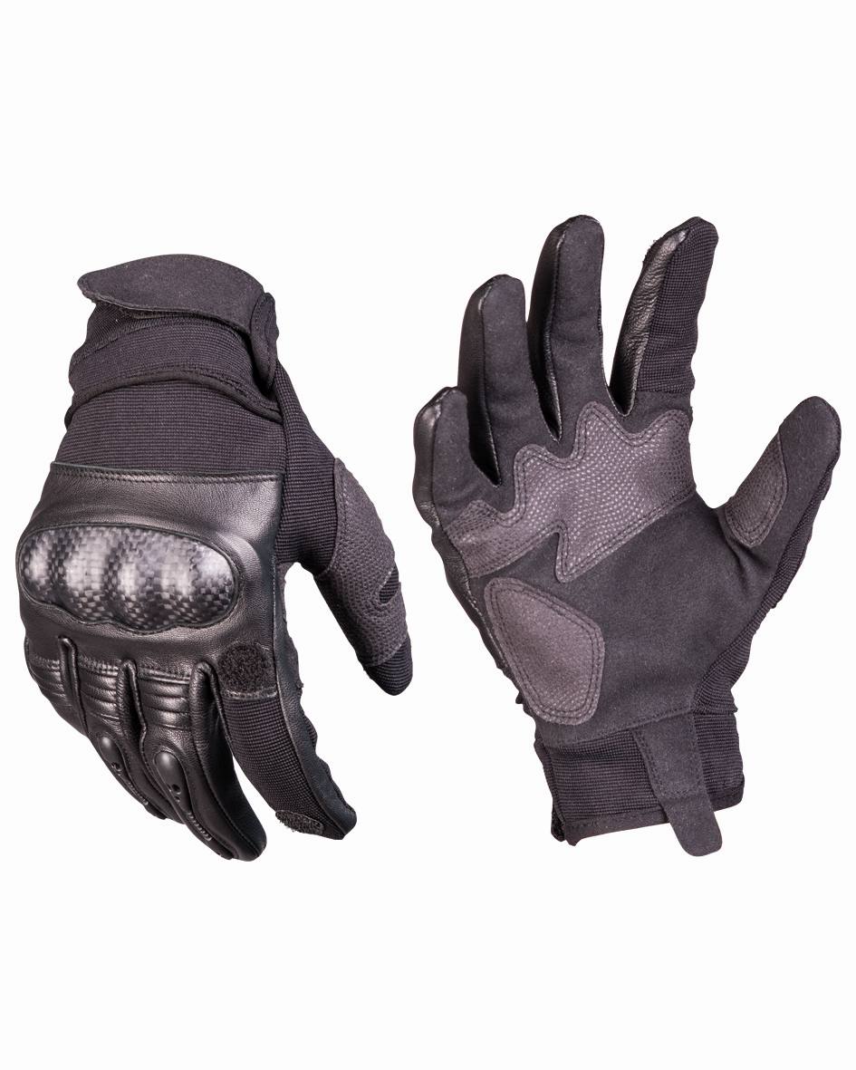 Tactical Gloves Generation II Leder Schwarz