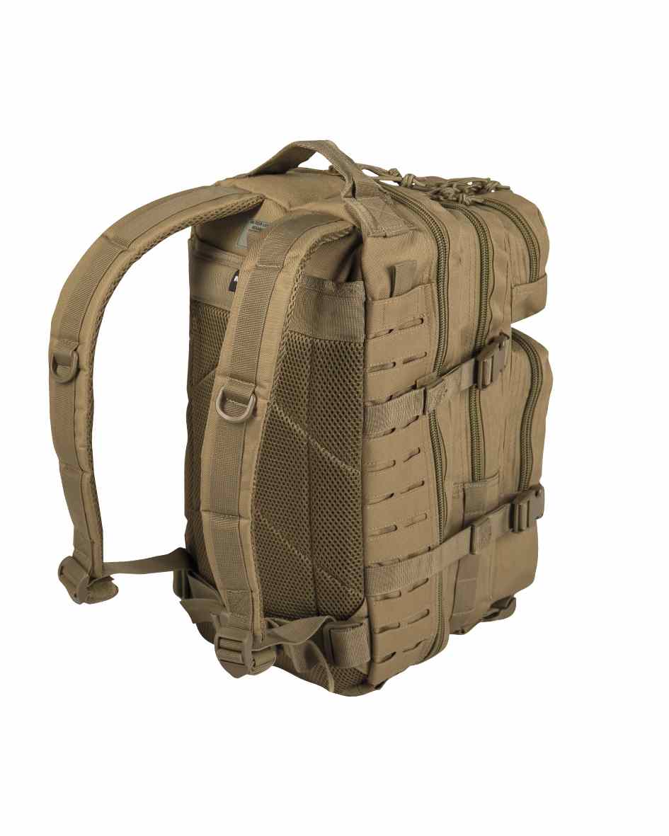 US Assault Pack Sm Laser Cut Coyote