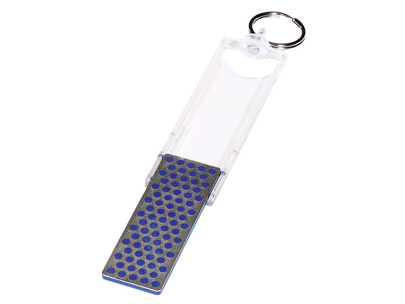 DMT Mini-Sharp Angler, klappbar, Farbcode blau = grob, Körnung 325, trocken oder mit Wasser verwend