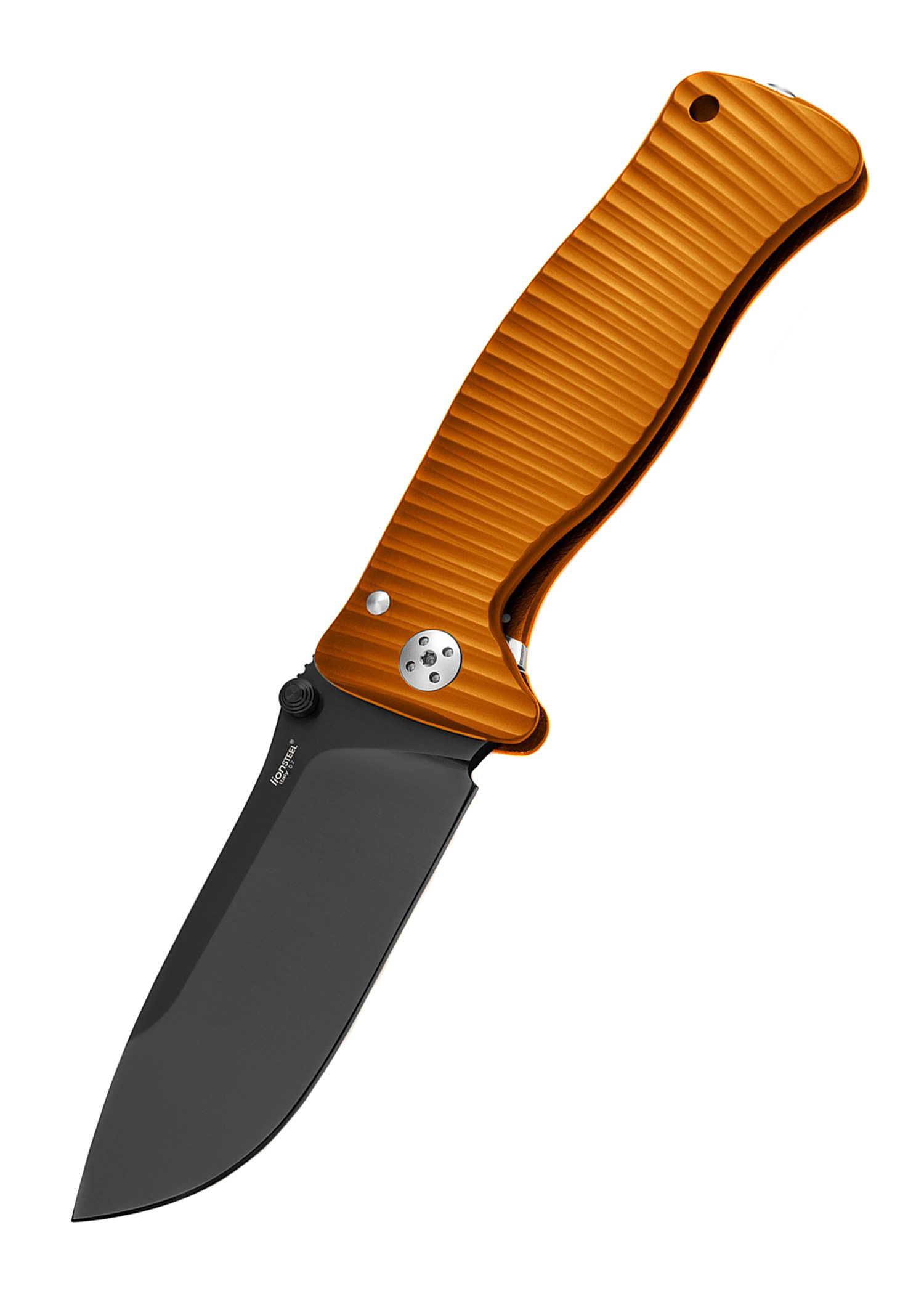 Taschenmesser SR1 Aluminium Orange, Schwarz, Lionsteel