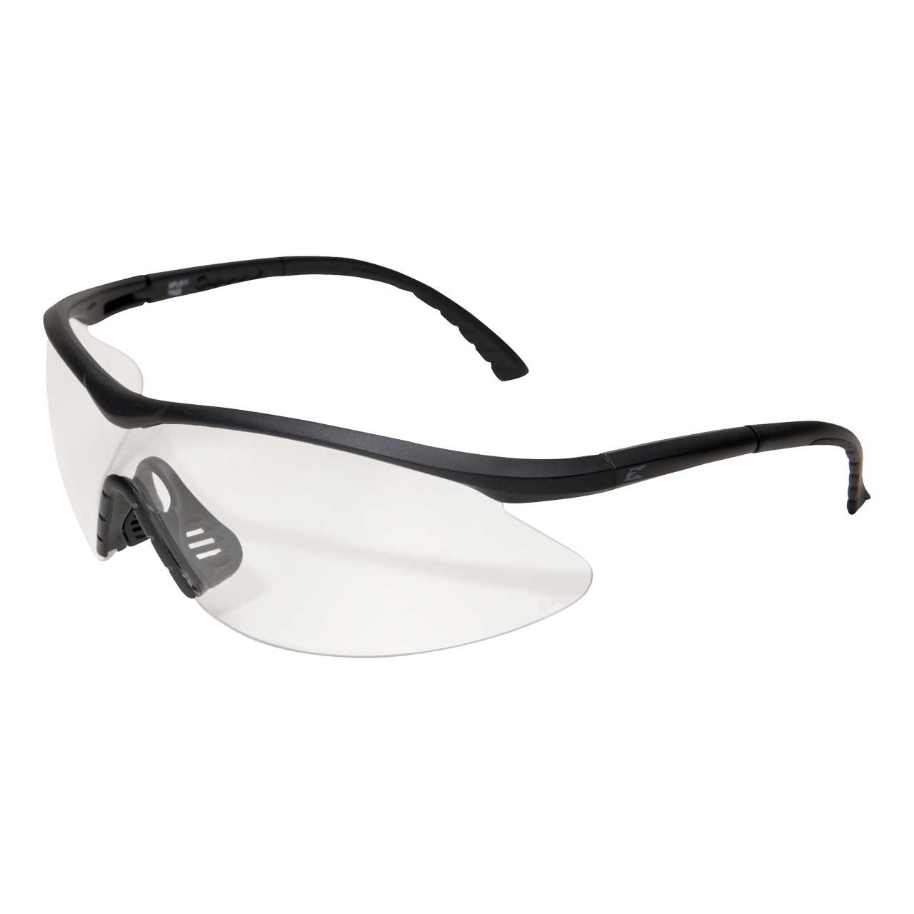 Edge Tactical Safety Eyewear, Fastlink, matt schwarz, antikratzbeschichtet, beschlagfrei Clear Vapo