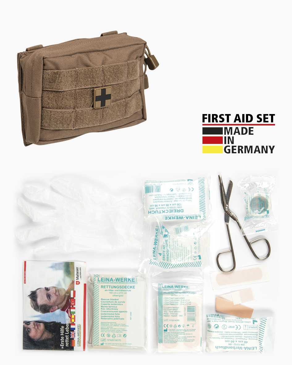 First Aid Set 'Leina' Pro.25-Teilig Sm Dark Coyote
