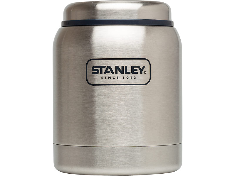 Stanley Adventure Vakuum Food-Container, 0,41 Liter,, 18/8 Edelstahl, Hammertone grün, Vakuum-Isolation