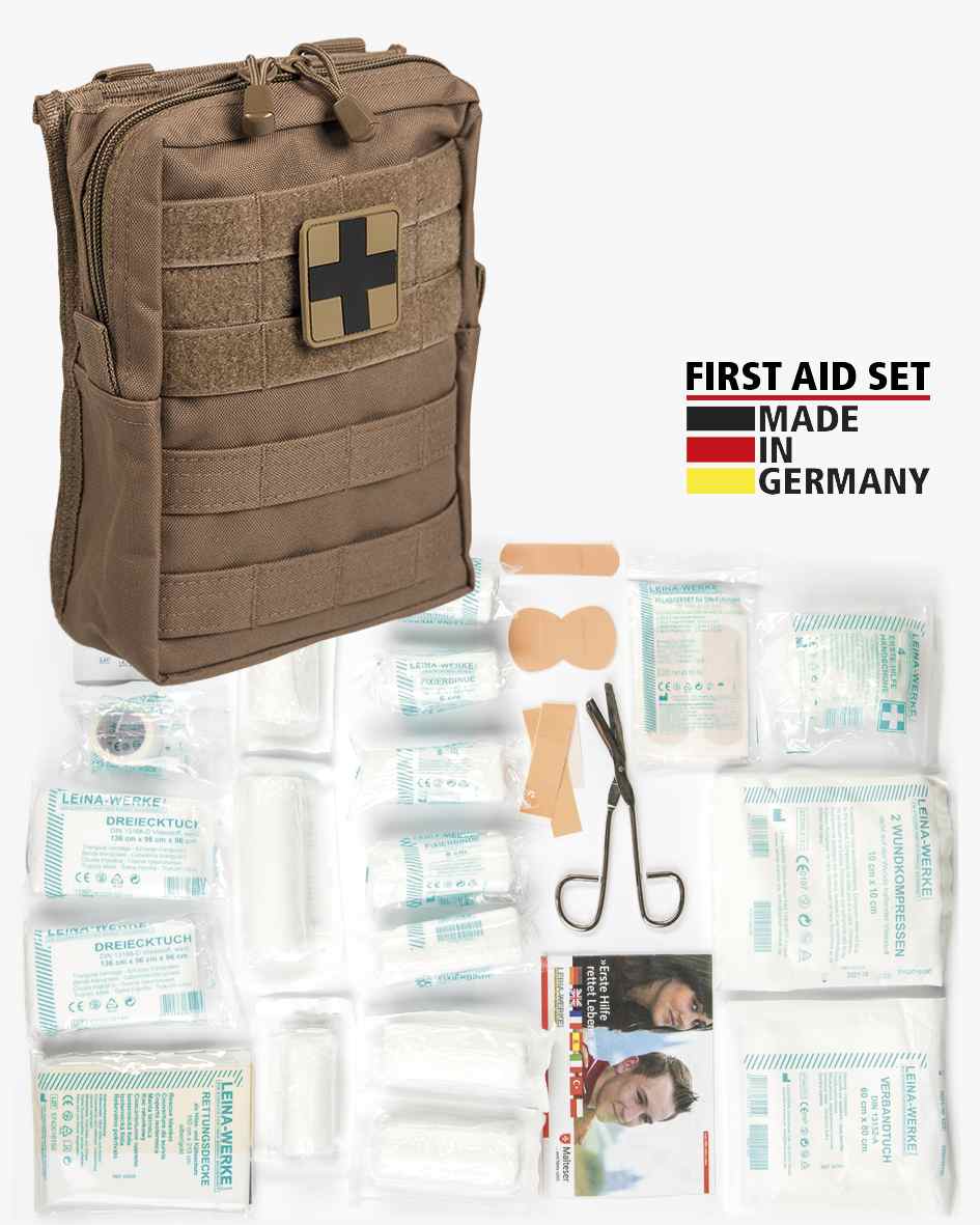 First Aid Set 'Leina' Pro.43-Teilig Lg Dark Coyote