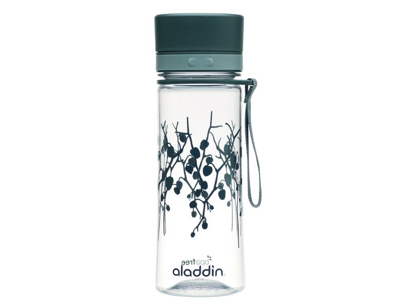 Aladdin Trinkflasche, AVEO, grau, BPA-frei,, Fassungsvermögen 0,35 Liter