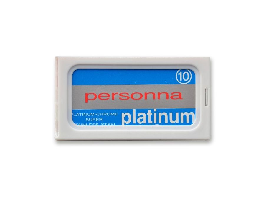 Personna 10 Platinum Red Double Edge Rasierklingen