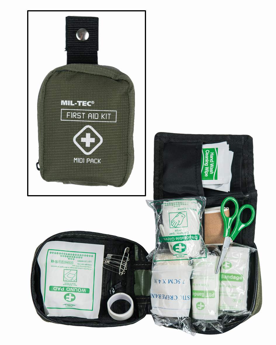 First Aid Pack Midi Oliv