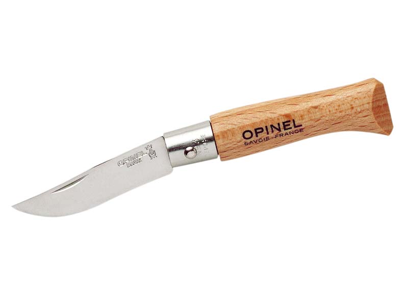 Opinel Messer No 03, Buche, rostfrei