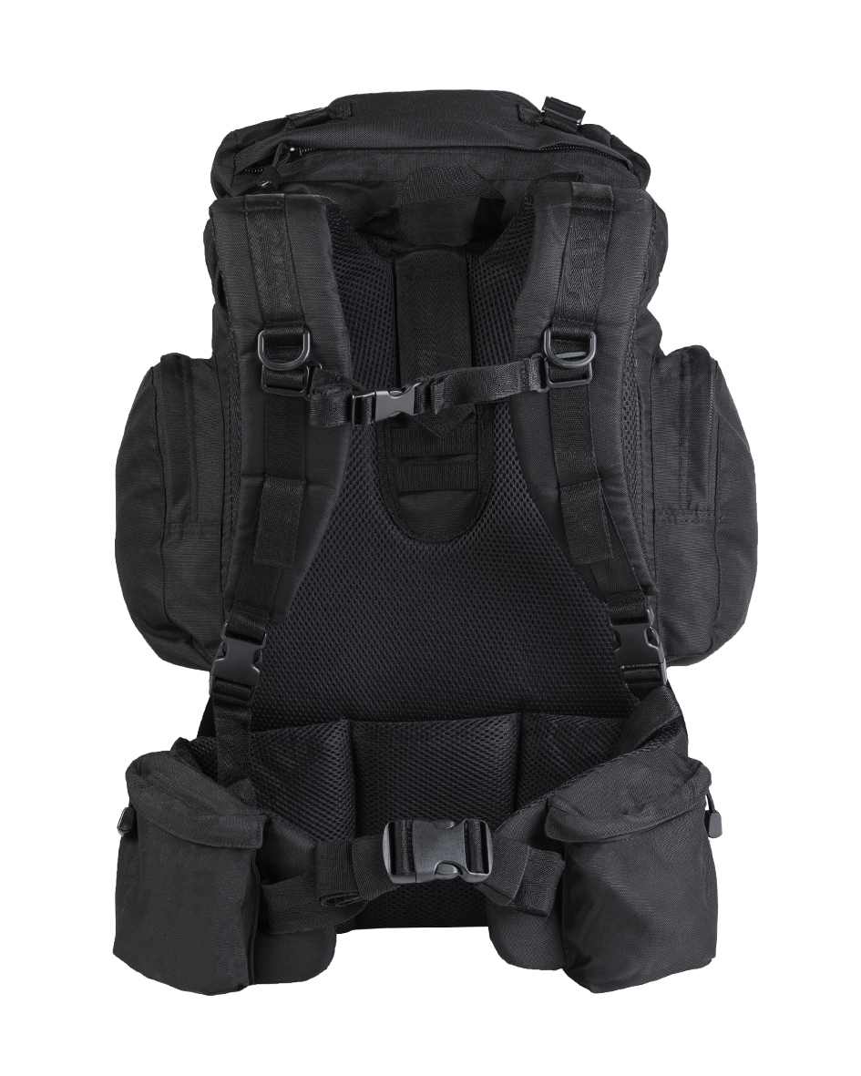 RUCKSACK 'COMMANDO' 55 LTR PES SCHWARZ