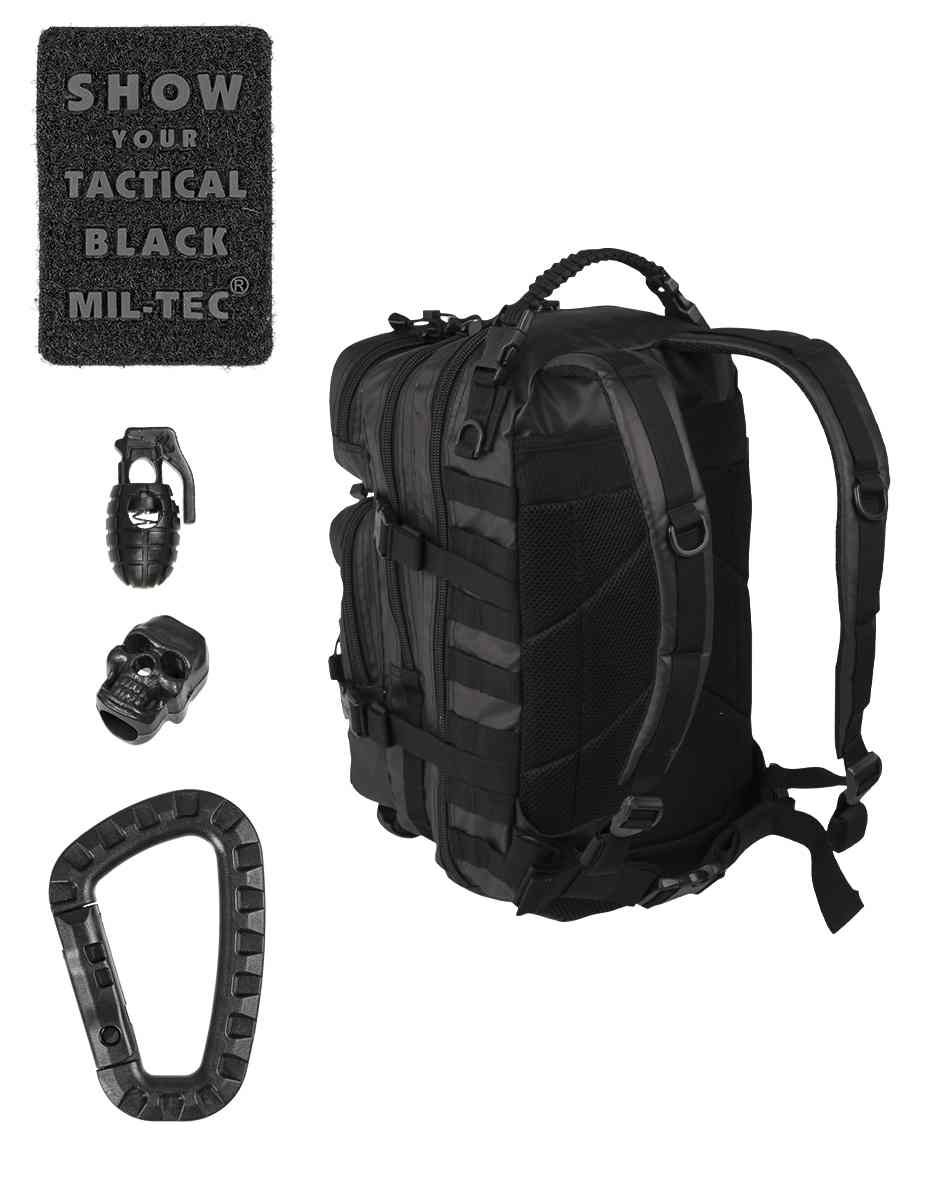 US Assault Pack Sm Tactical Black