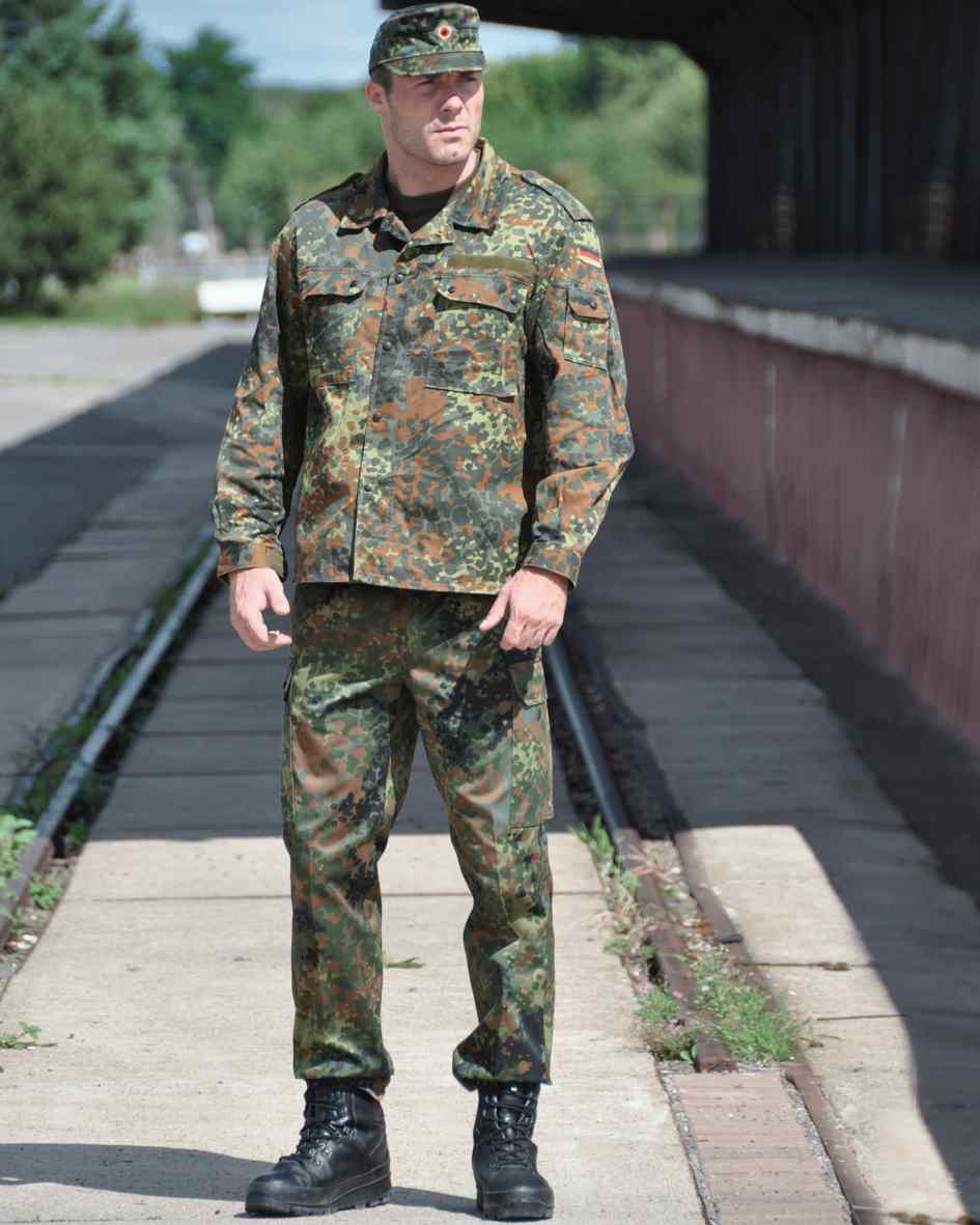 Bundeswehr Feldhose Schwer Flecktarn