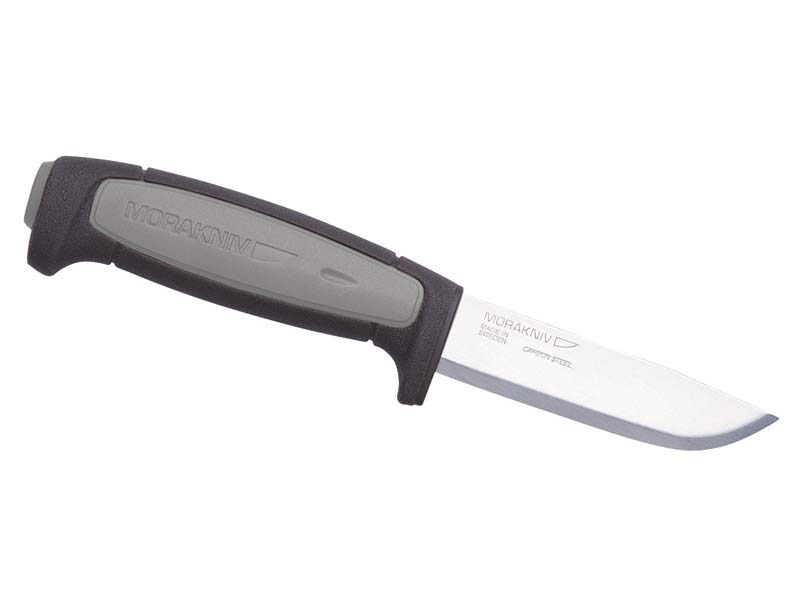 Morakniv Gürtelmesser ROBUST, Carbonstahl-Klinge, nicht-rostfrei, TPE-Gummigriff, Kunststoffscheide