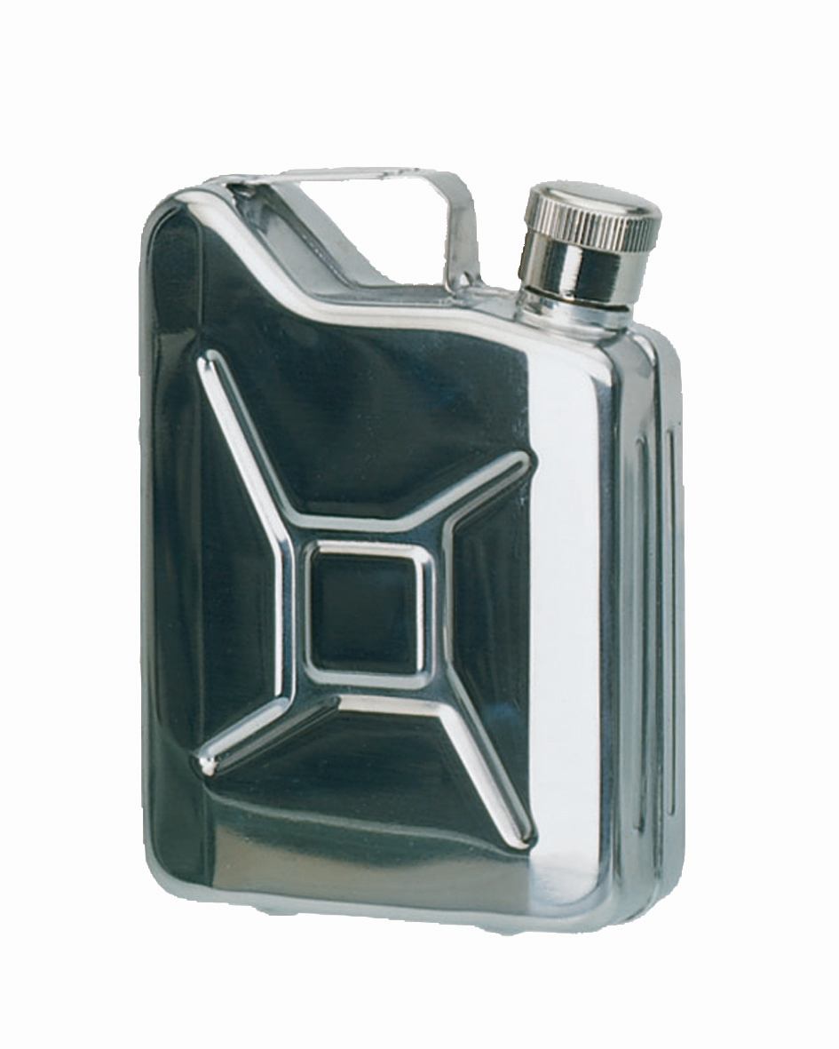 Taschenflasche 'Jerry Can'S/Steel 170 Ml